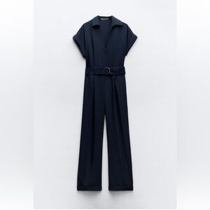 Zara belted jumpsuit